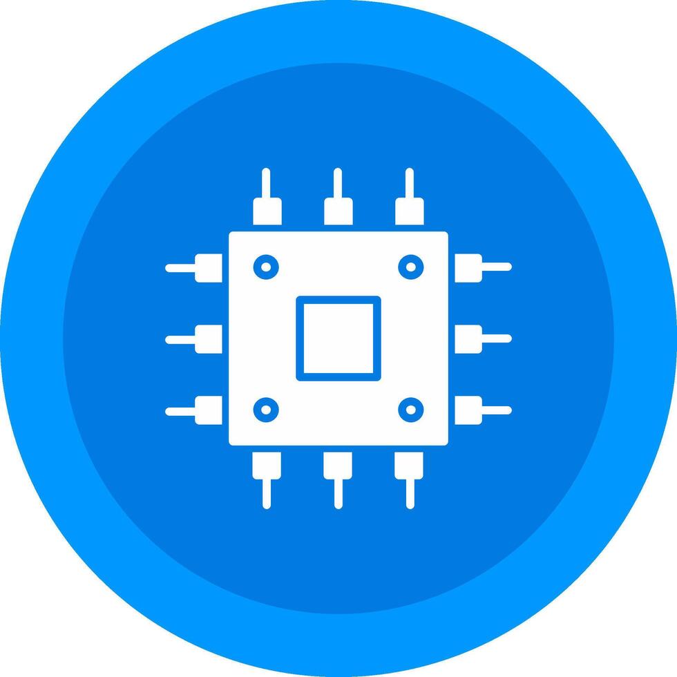 Chip Icon Design Symbol vector