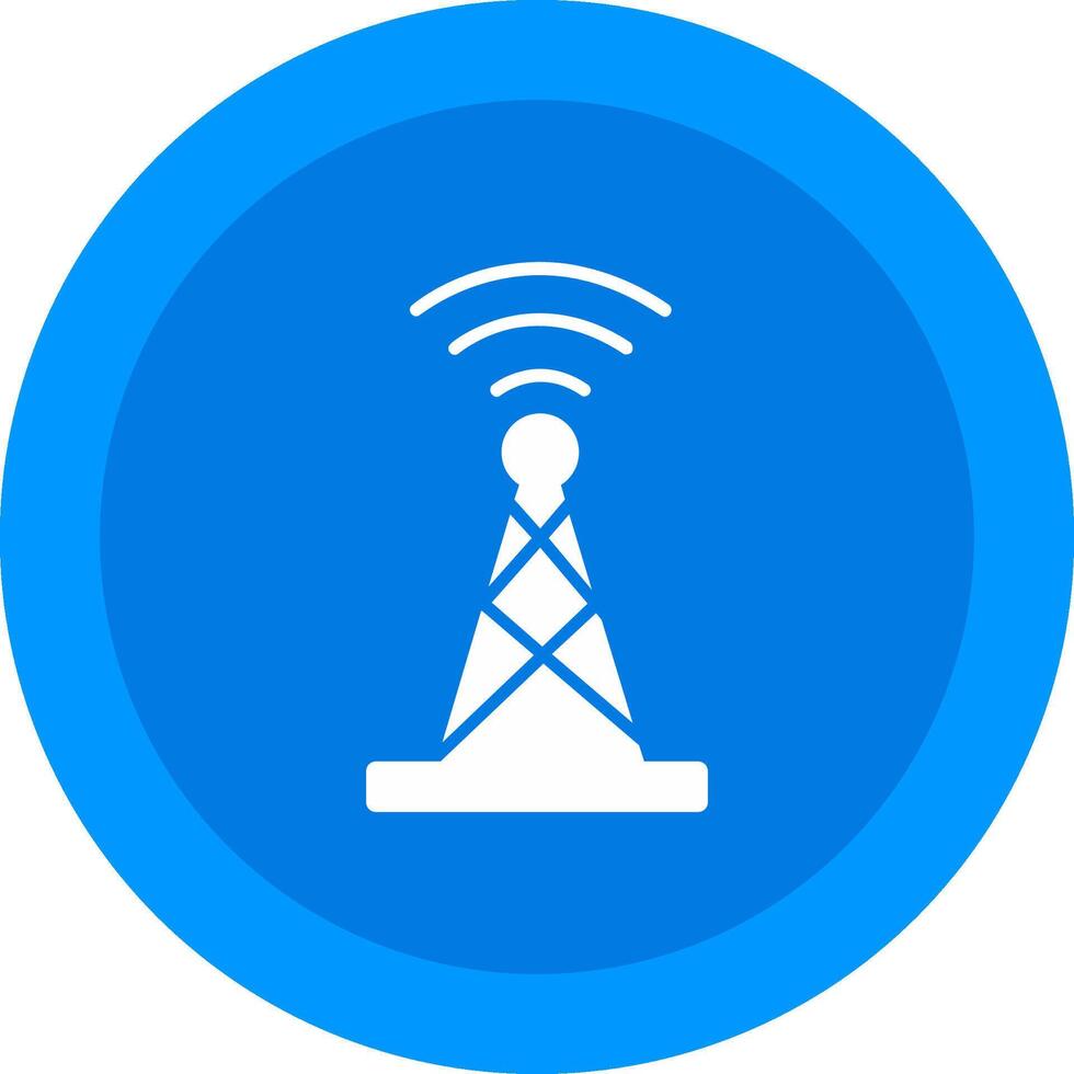Broadcast Icon Design Symbol vector