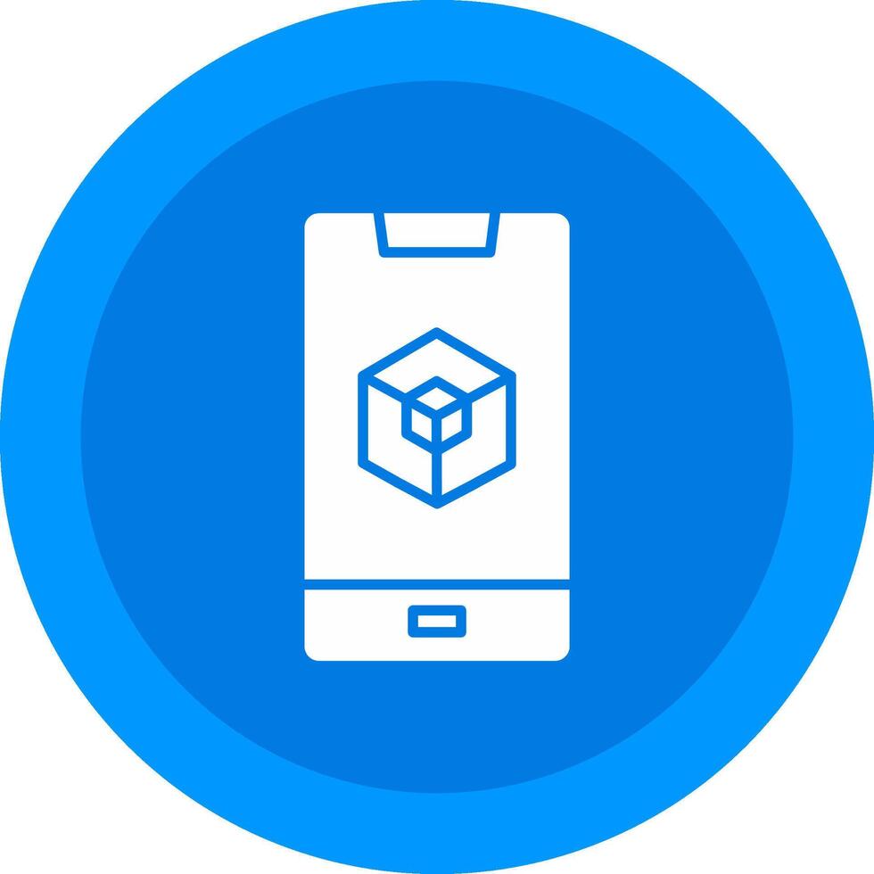 Augmented Reality Icon Design Symbol vector