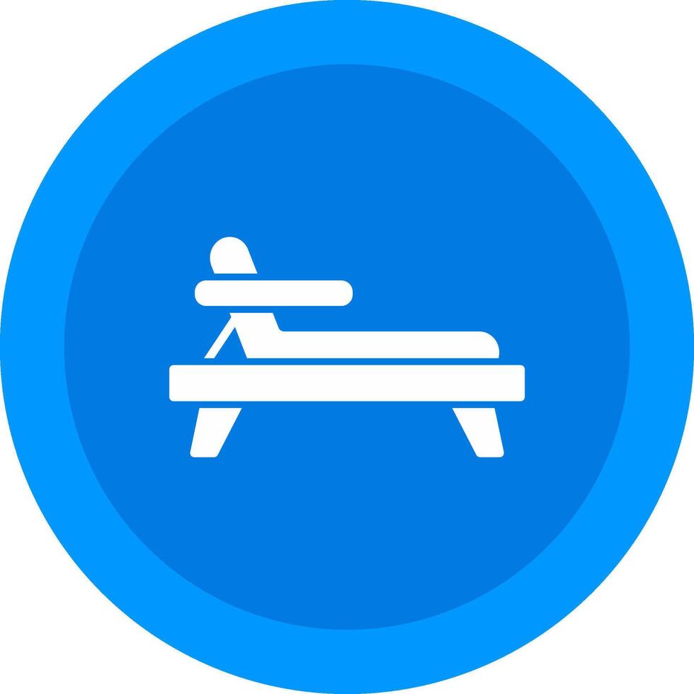 Deck Chair Icon Design Symbol vector