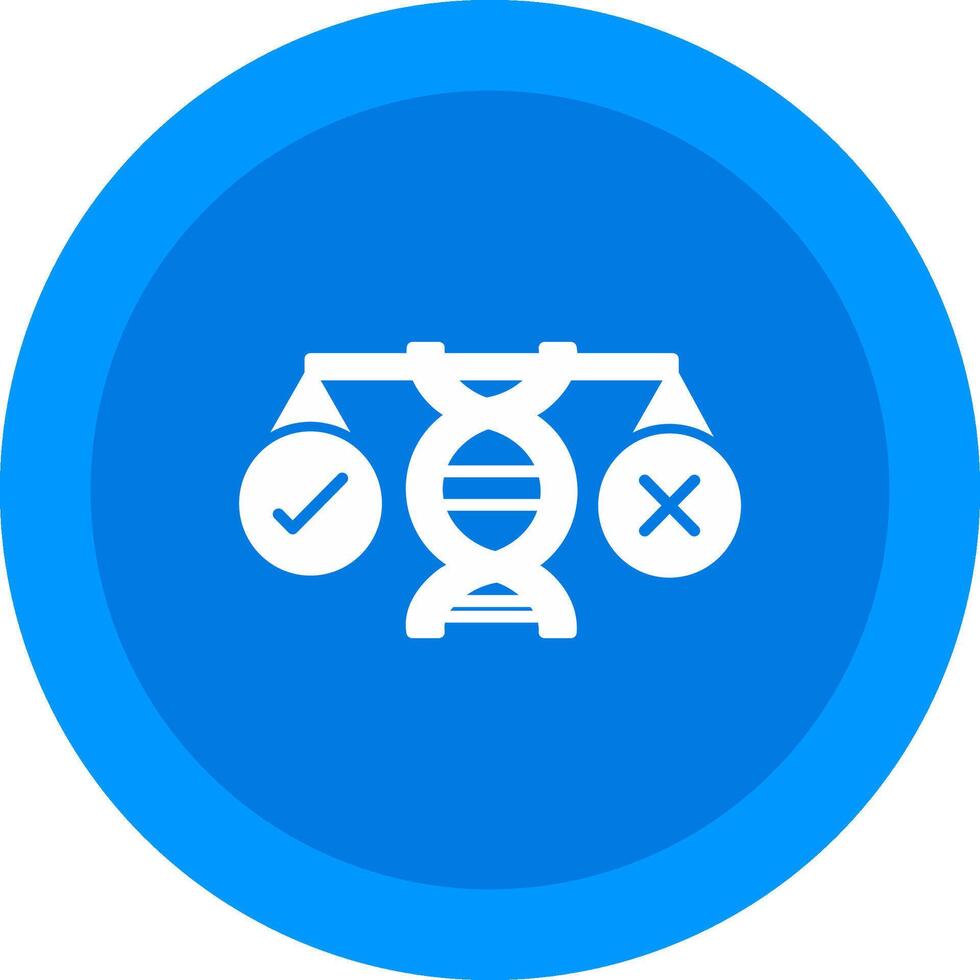 Bioethics Icon Design Symbol vector