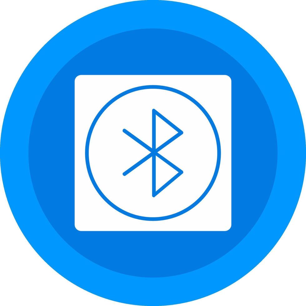 Bluetooth Icon Design Symbol vector