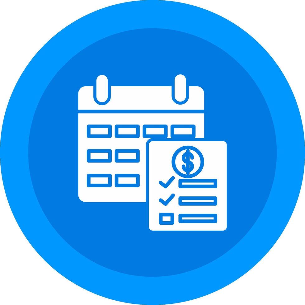 Bill Icon Design Symbol vector
