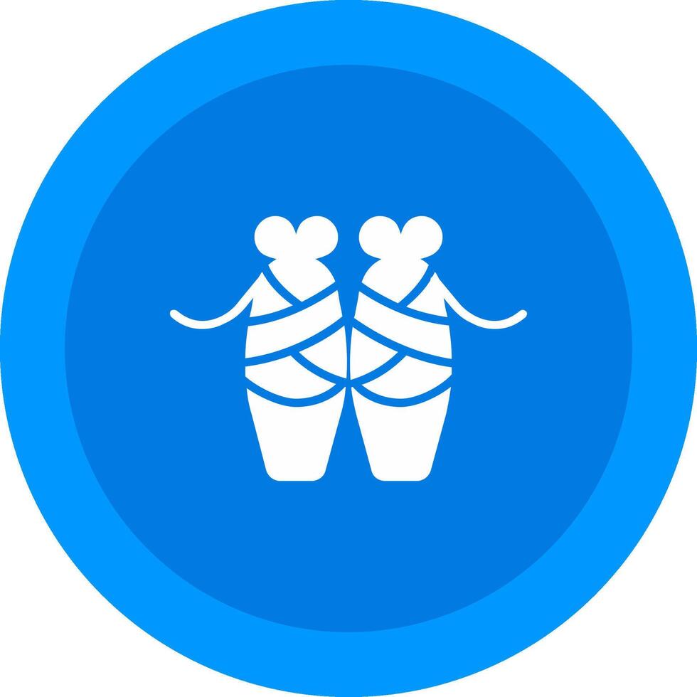 Ballet Icon Design Symbol vector