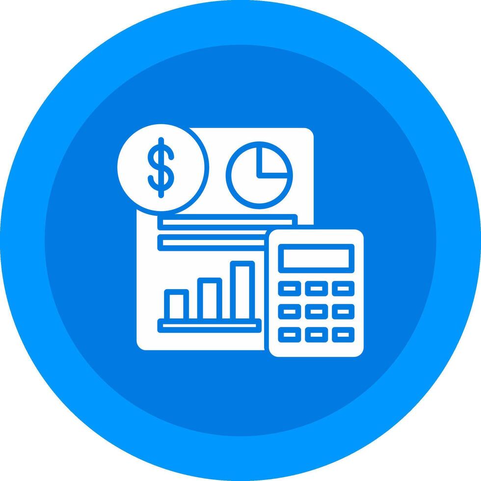 Accounting Icon Design Symbol vector
