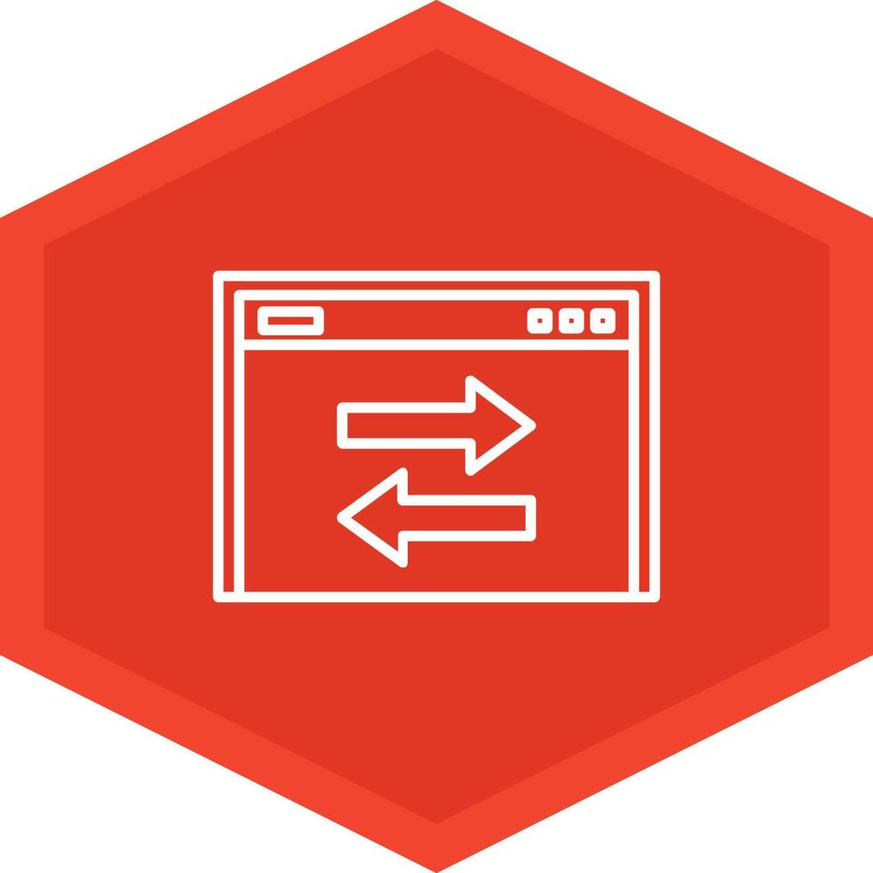 Transfer Data Icon Design Symbol vector