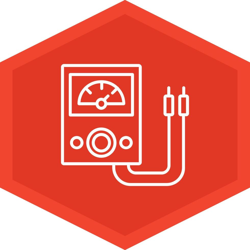 Voltmeter Icon Design Symbol vector
