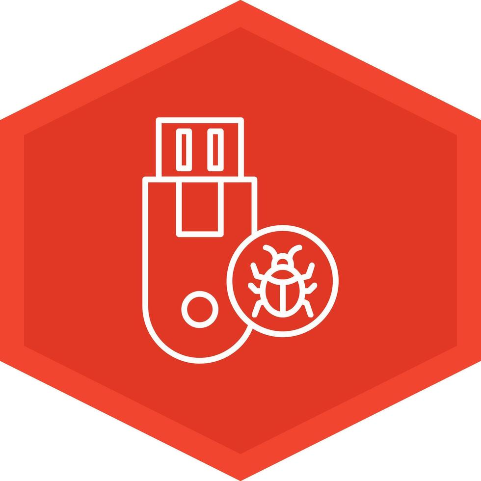 Usb Icon Design Symbol vector