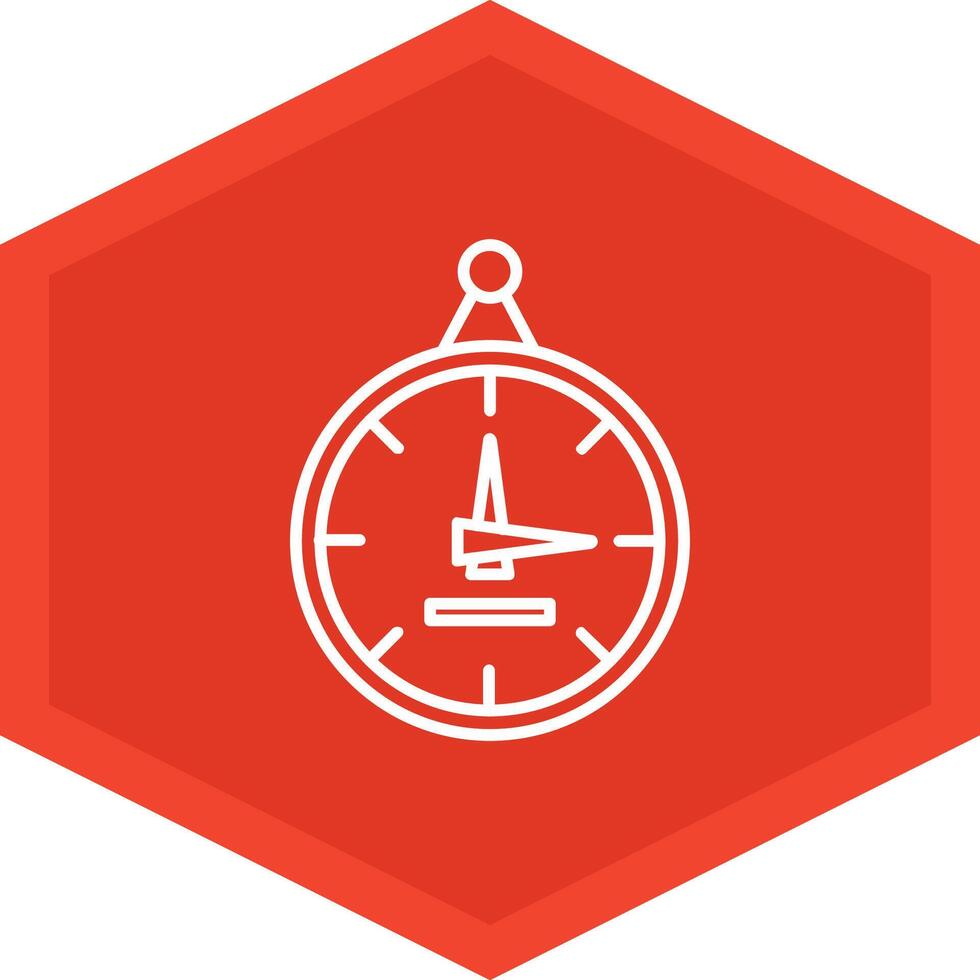 Wall Clock Icon Design Symbol vector