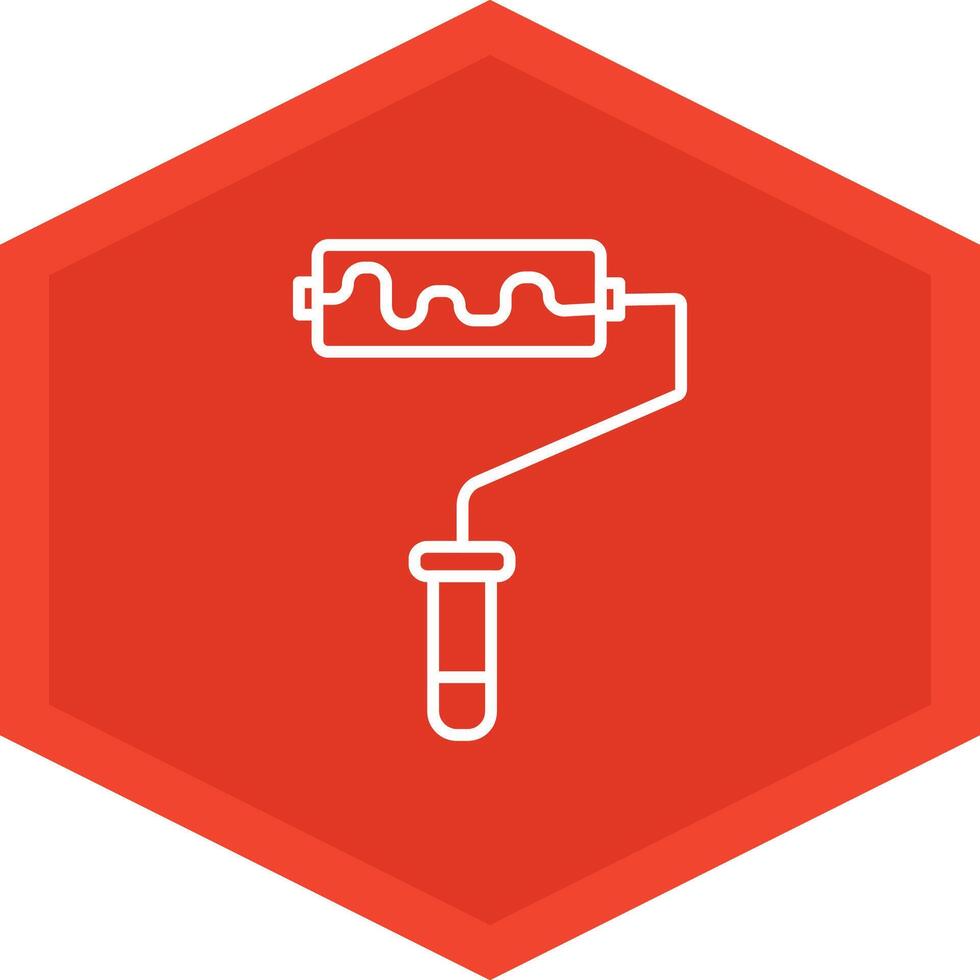 Roller Icon Design Symbol vector