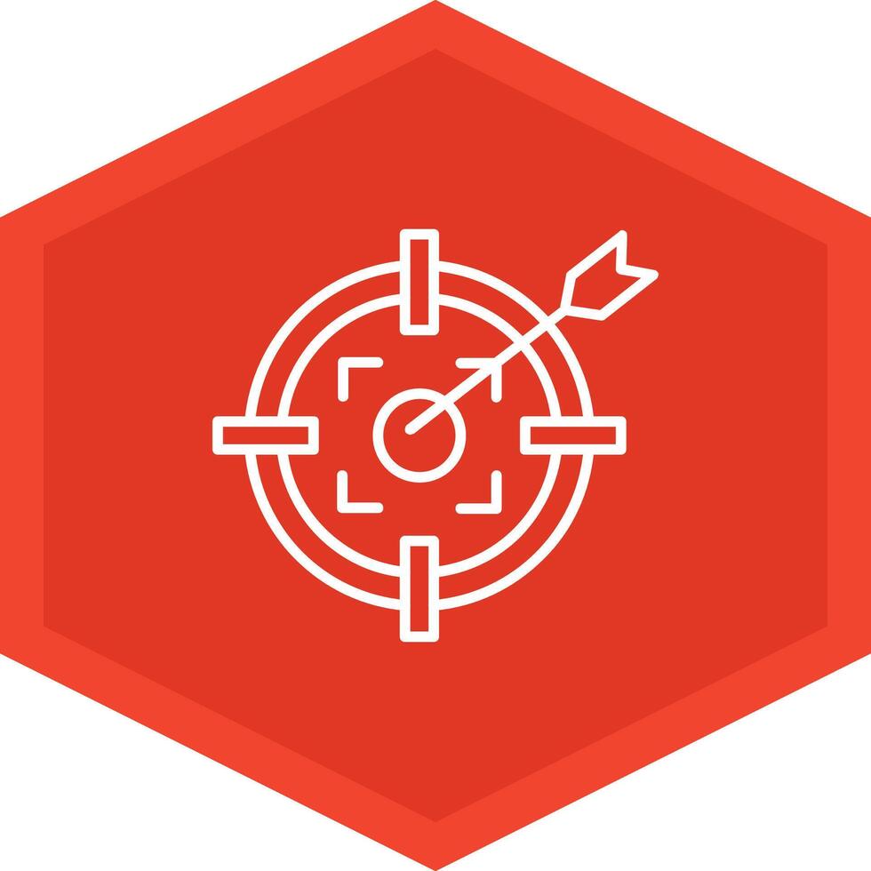 Target Icon Design Symbol vector
