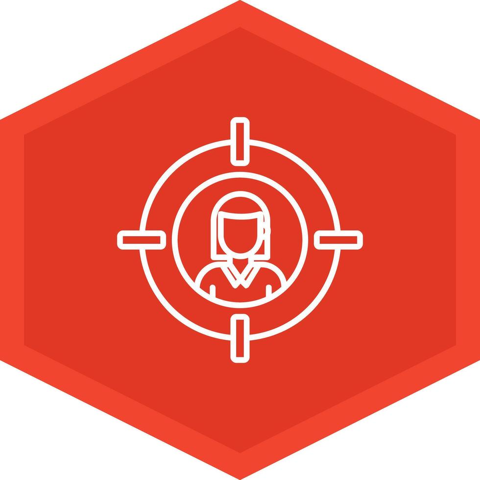Target Icon Design Symbol vector
