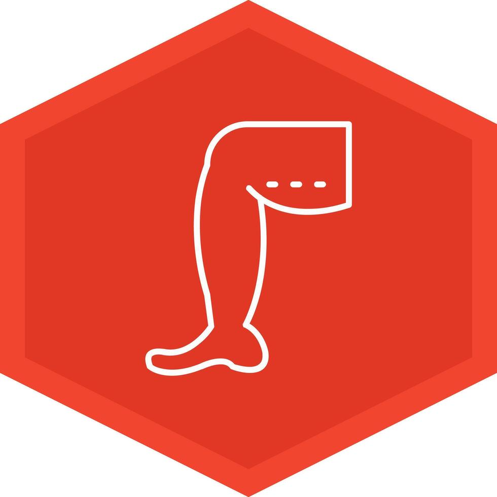 Thighs Icon Design Symbol vector