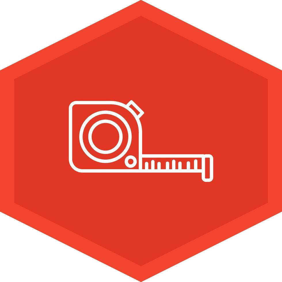 Tape Measure Icon Design Symbol vector