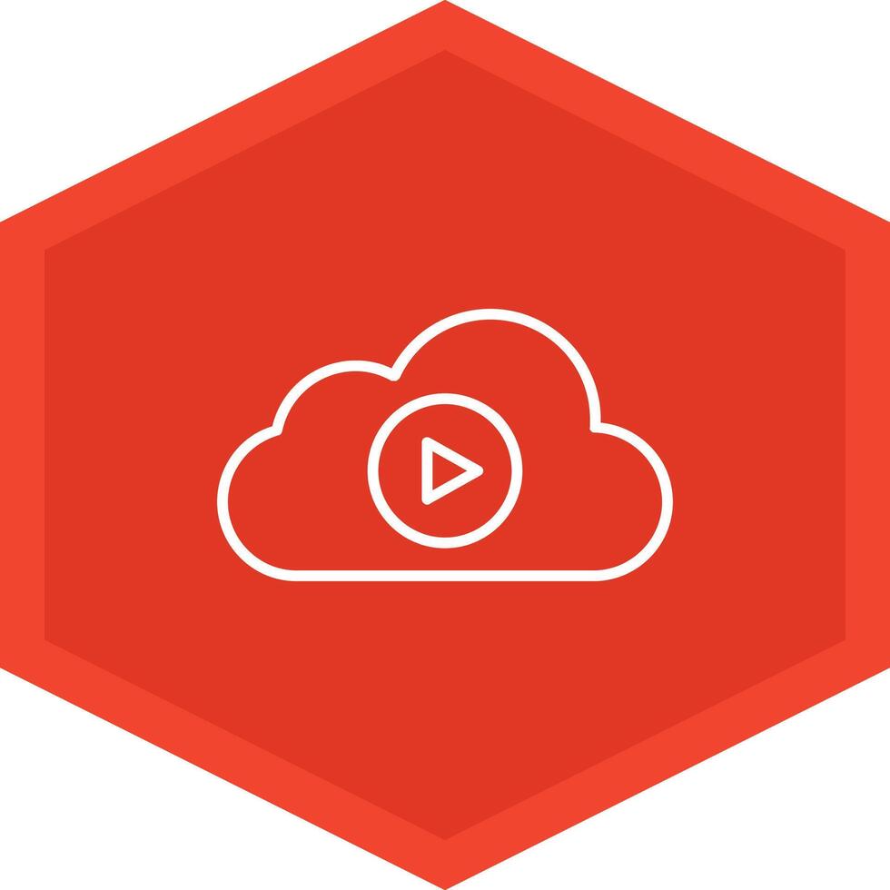 Streaming Icon Design Symbol vector