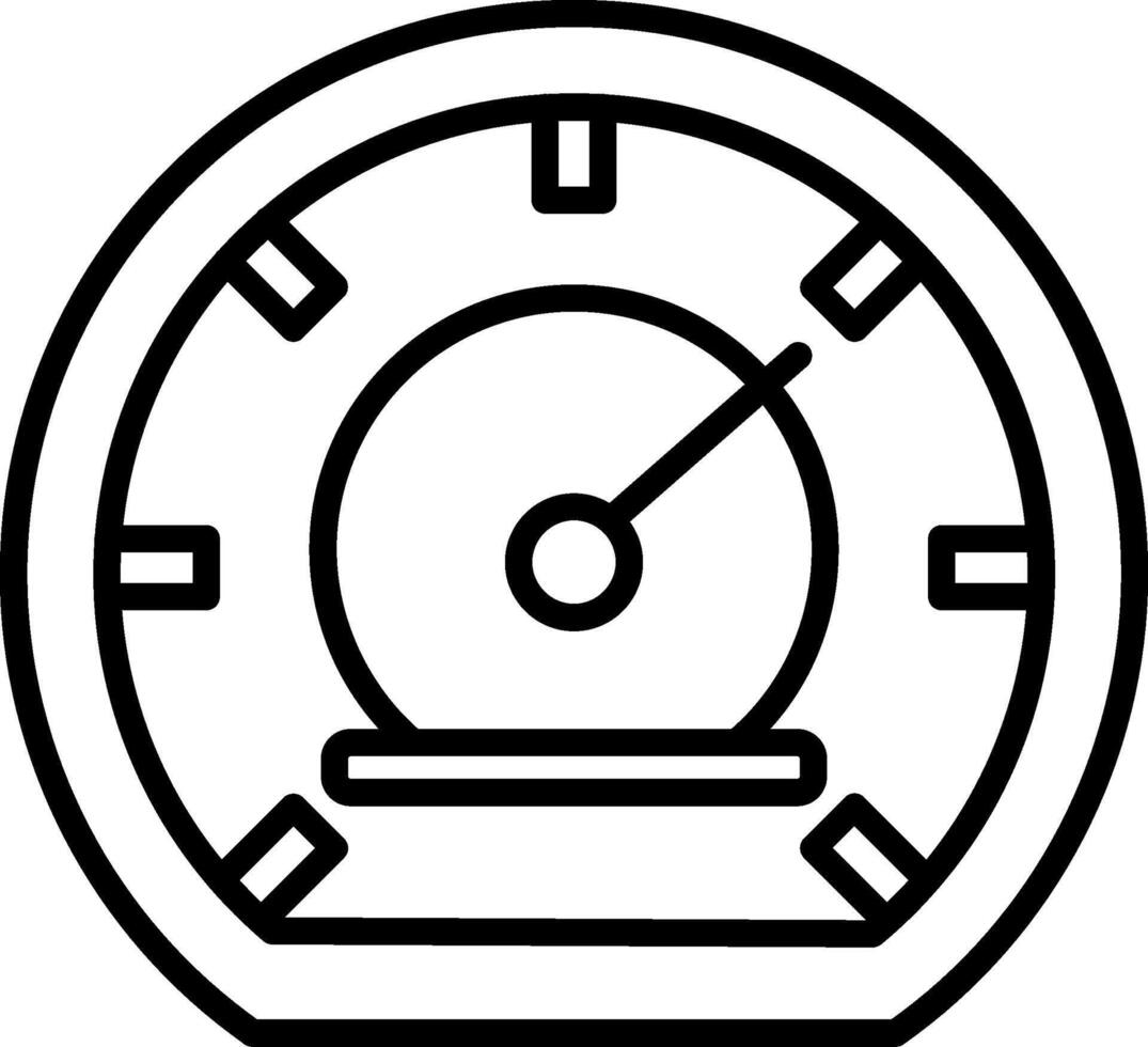 Speedometer Icon Design Symbol vector