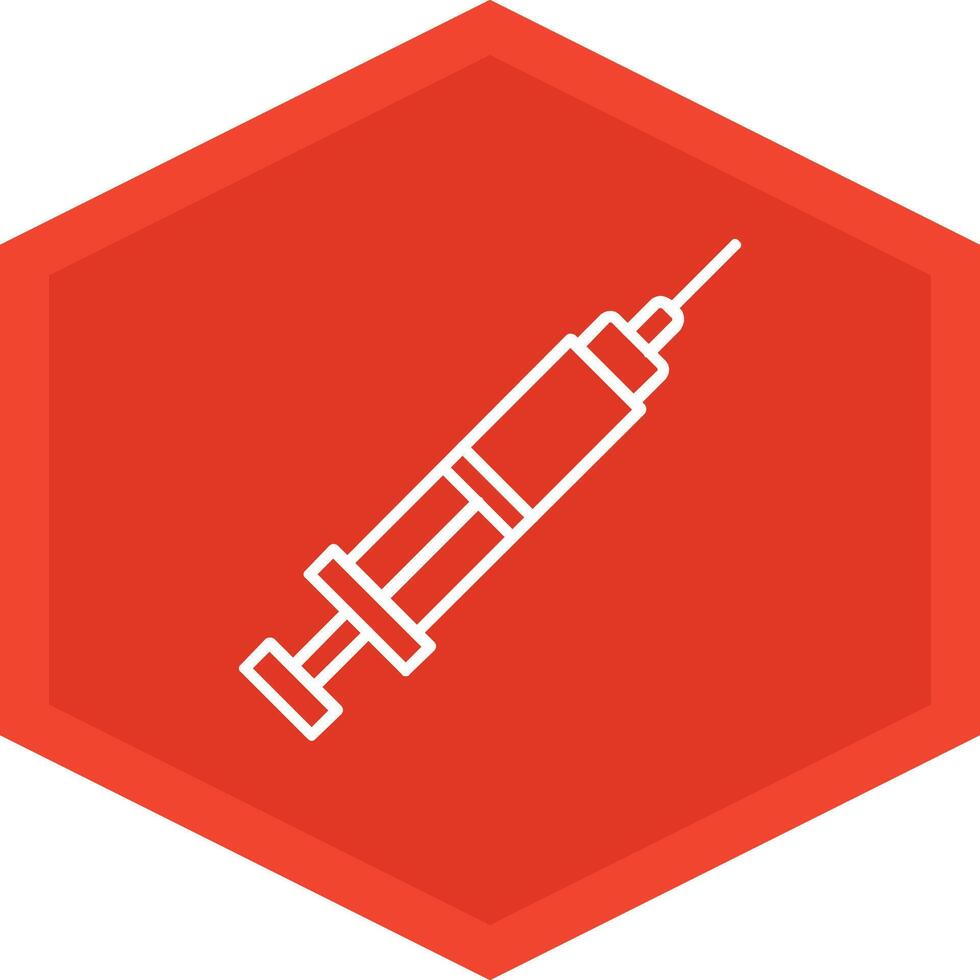 Injection Icon Design Symbol vector