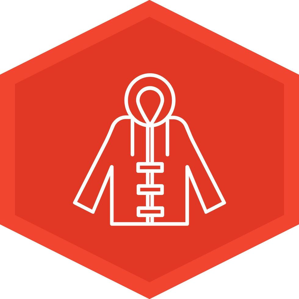 Raincoat Icon Design Symbol vector