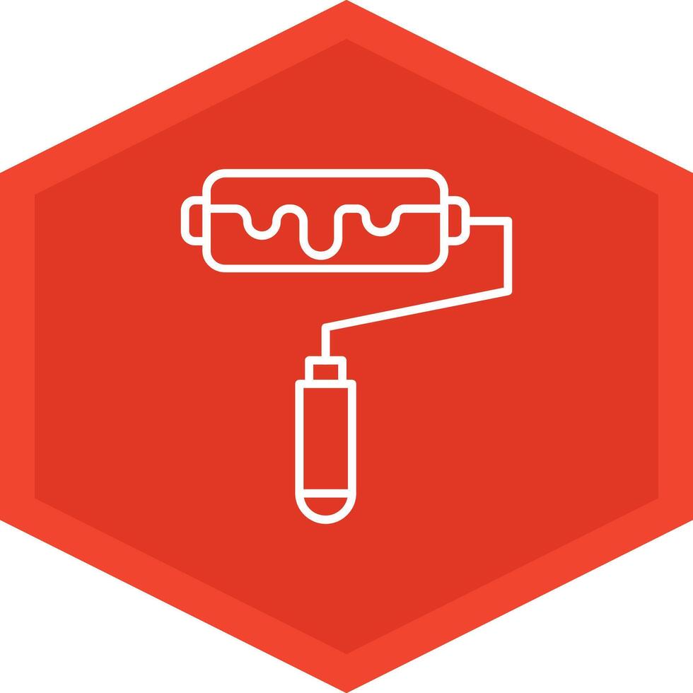 Roller Icon Design Symbol vector
