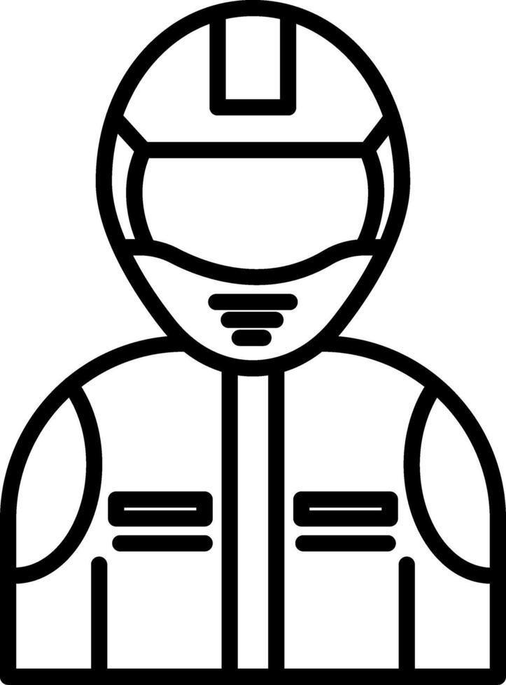Racer Icon Design Symbol vector