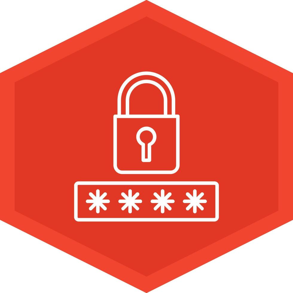 Locked Icon Design Symbol vector