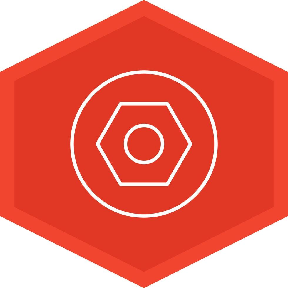 Nut Icon Design Symbol vector