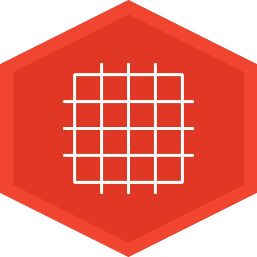 Grid Icon Design Symbol vector