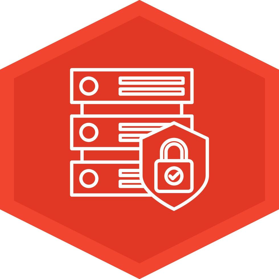 Database Icon Design Symbol vector