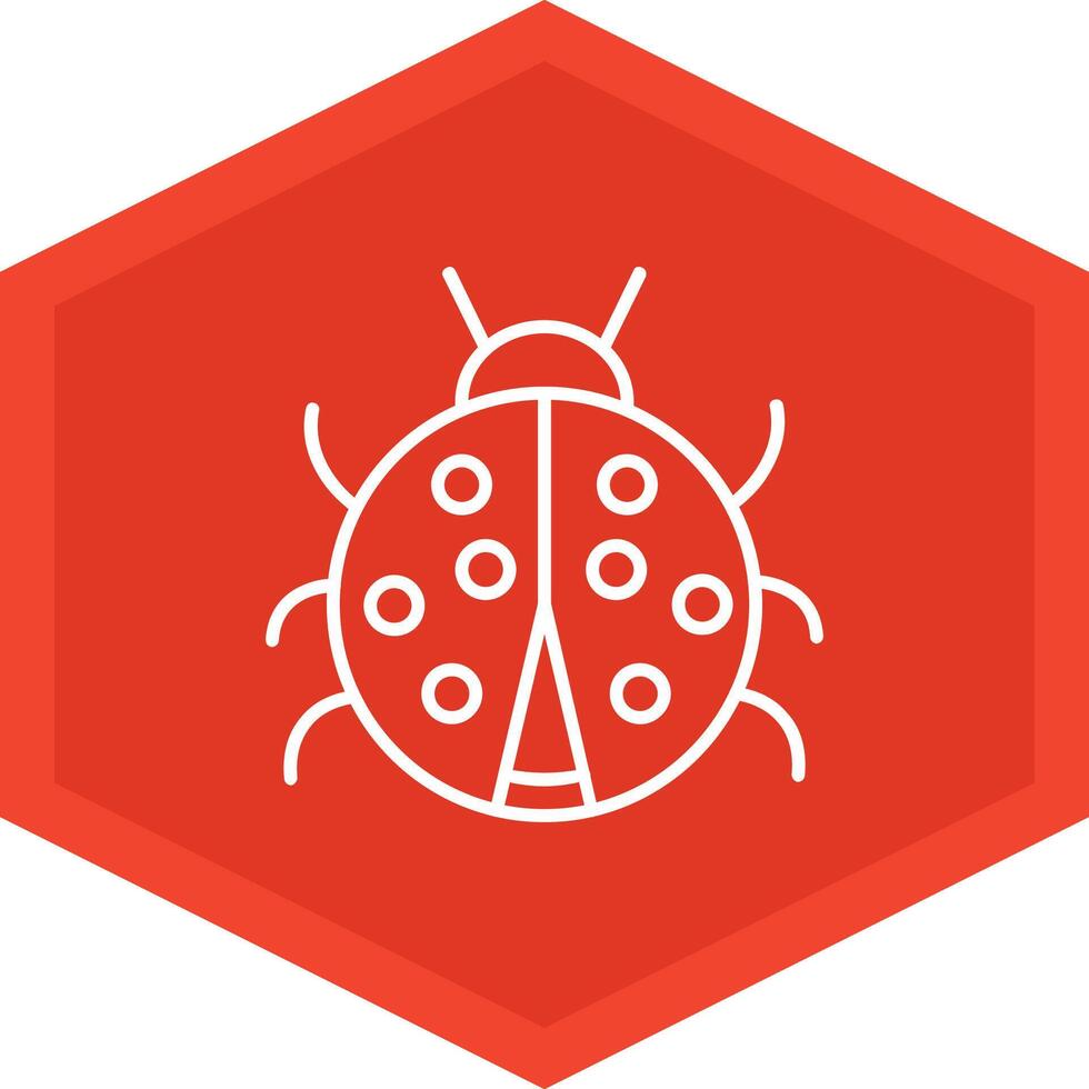 Ladybug Icon Design Symbol vector