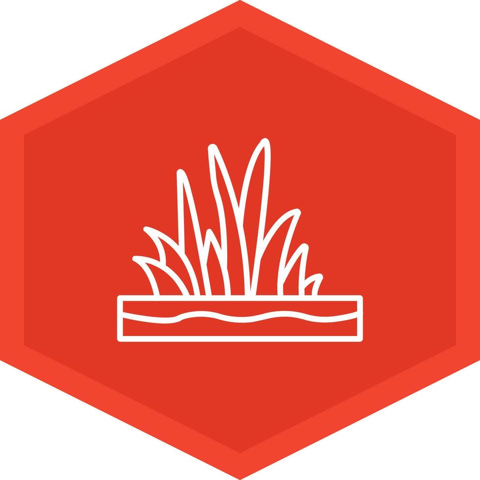 Grass Icon Design Symbol vector