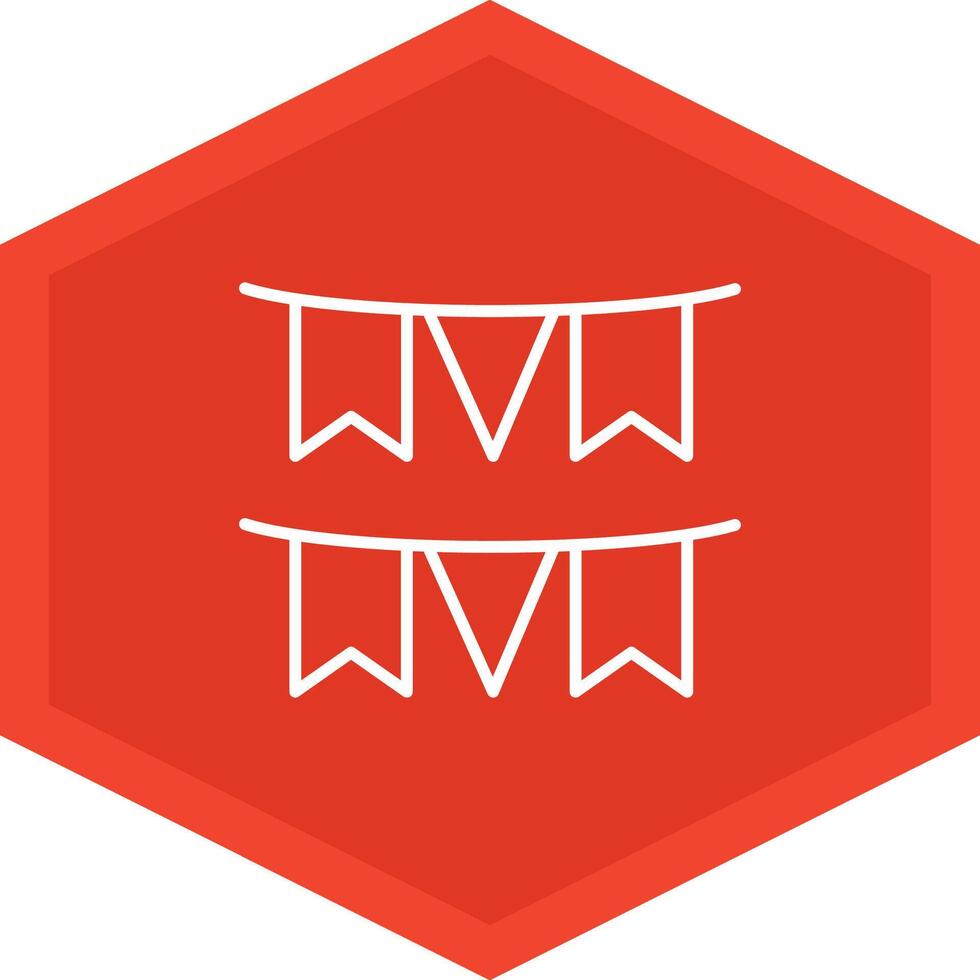 Garland Icon Design Symbol vector