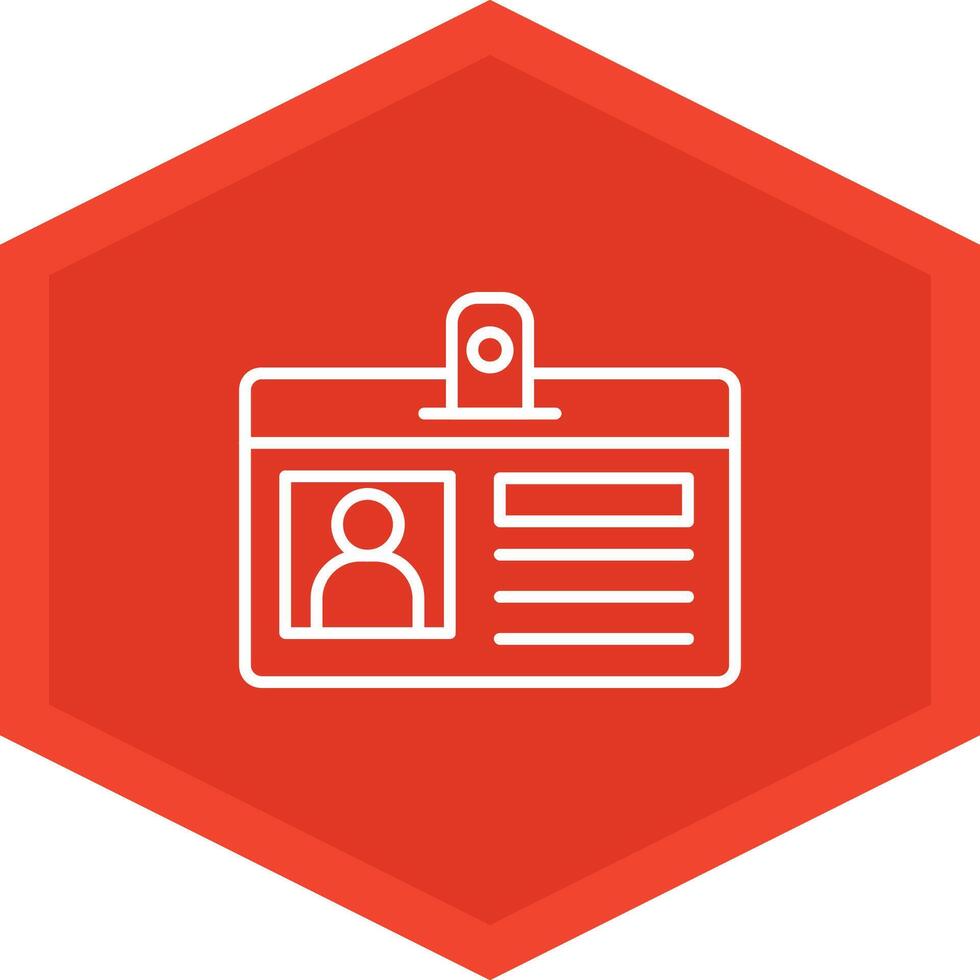 Identification Card Icon Design Symbol vector