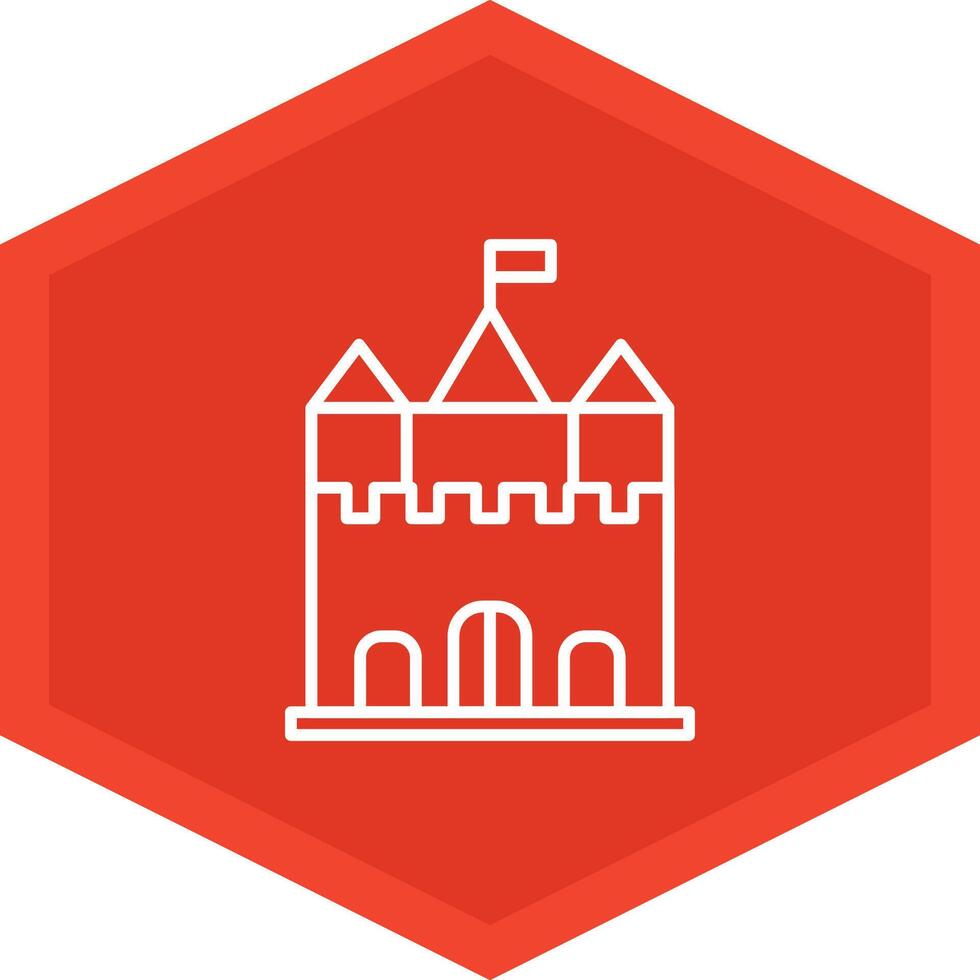 Castle Icon Design Symbol vector