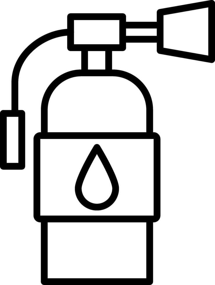 Fire Extinguisher Icon Design Symbol vector