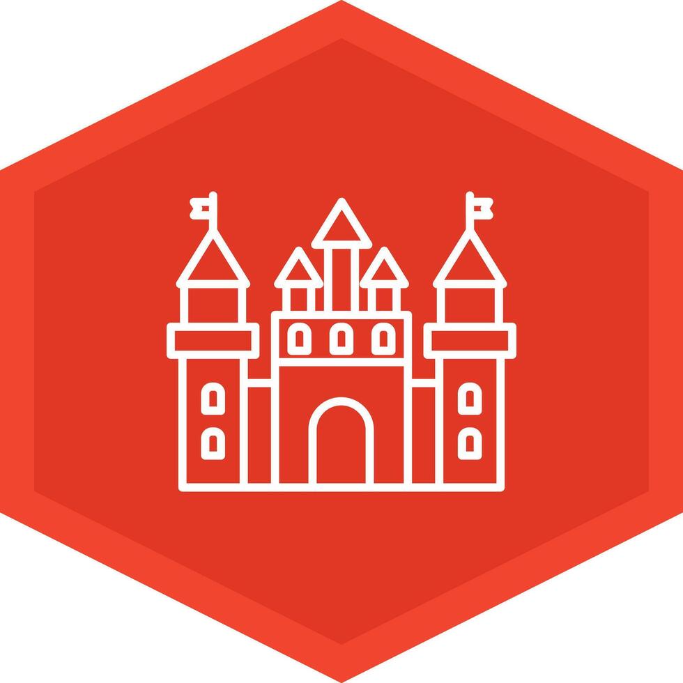 Castle Icon Design Symbol vector
