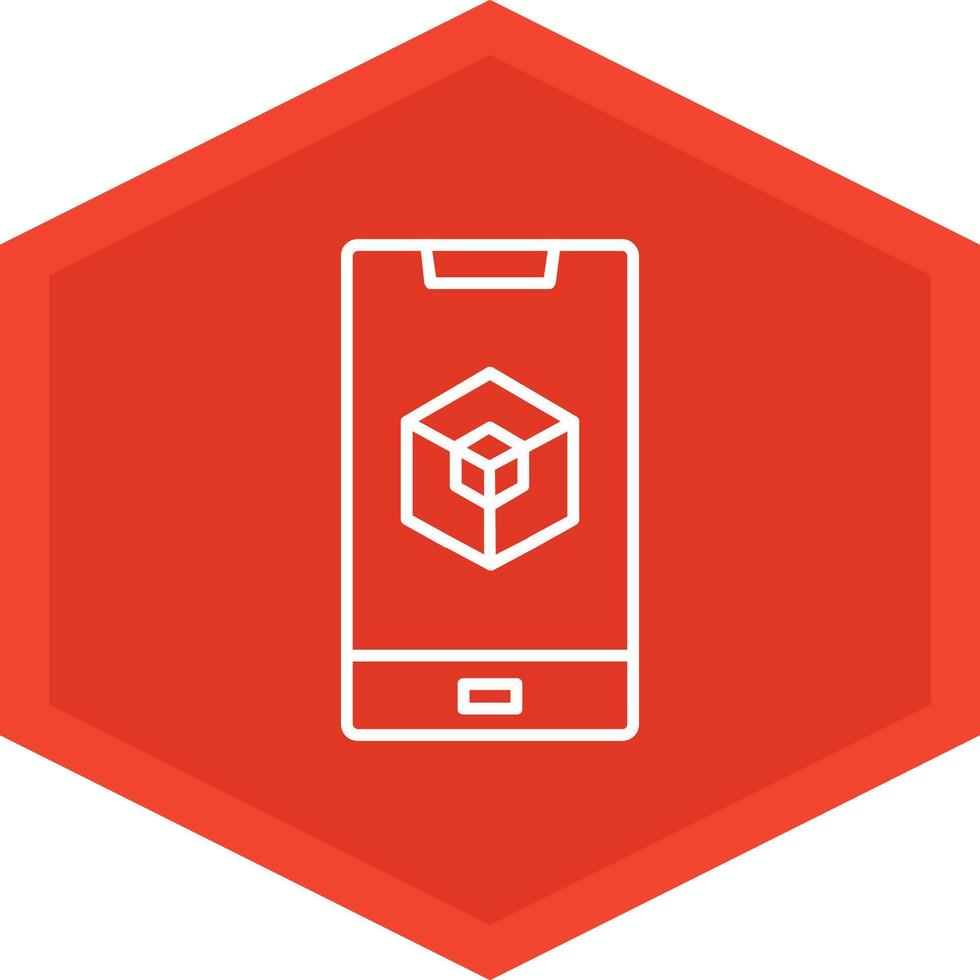 Augmented Reality Icon Design Symbol vector