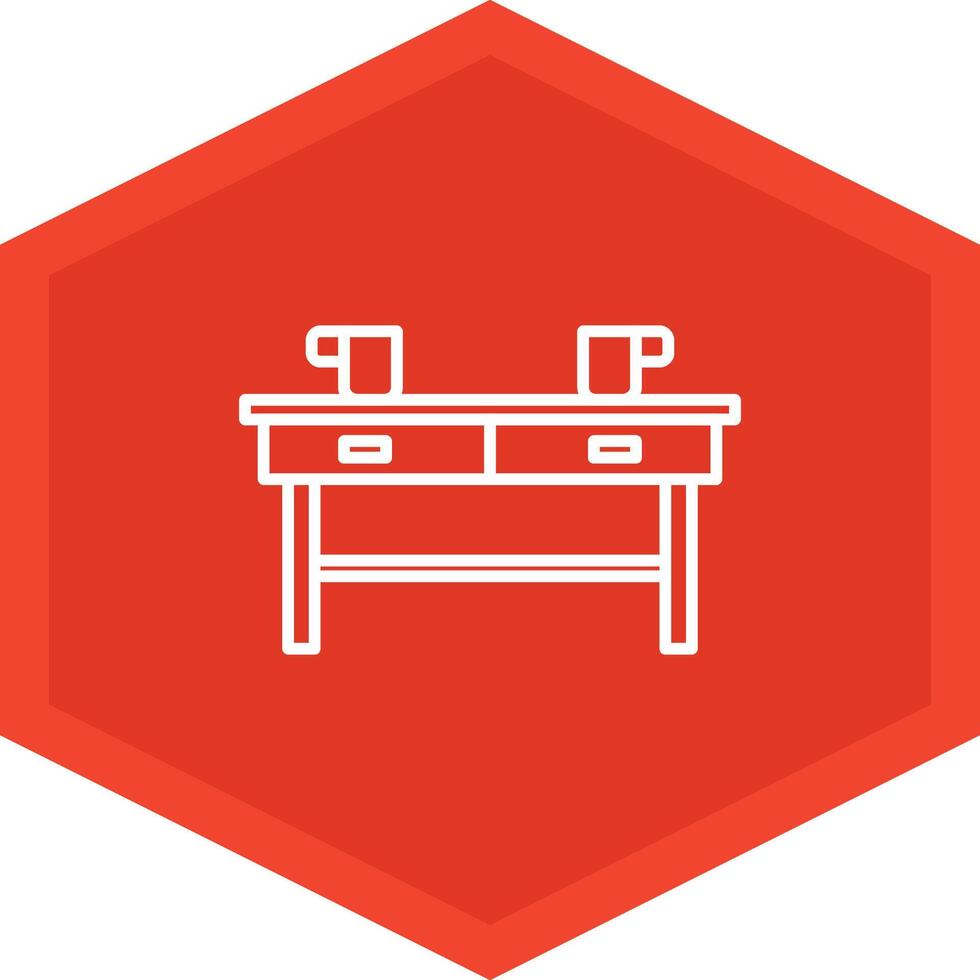 Coffee Table Icon Design Symbol vector