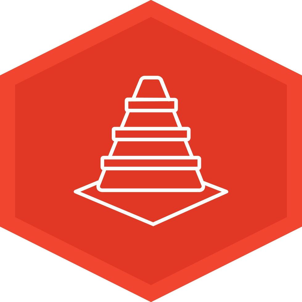 Cone Icon Design Symbol vector