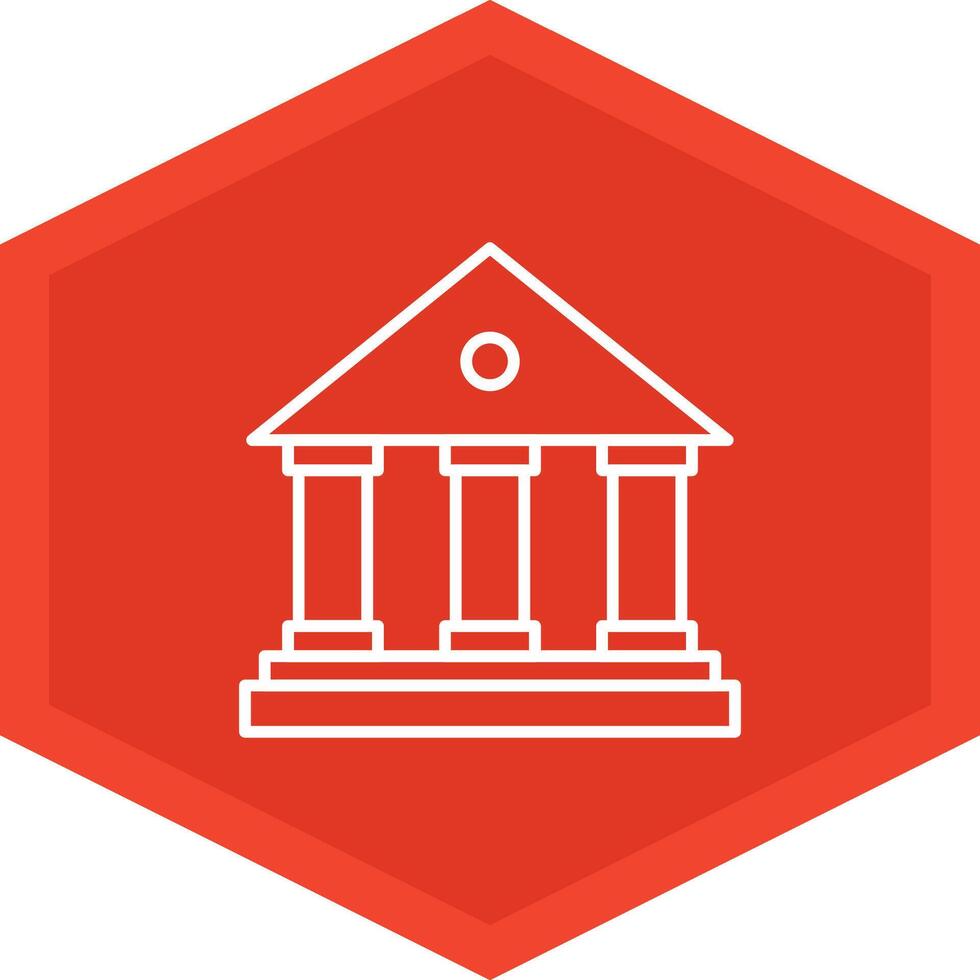 Bank Icon Design Symbol vector