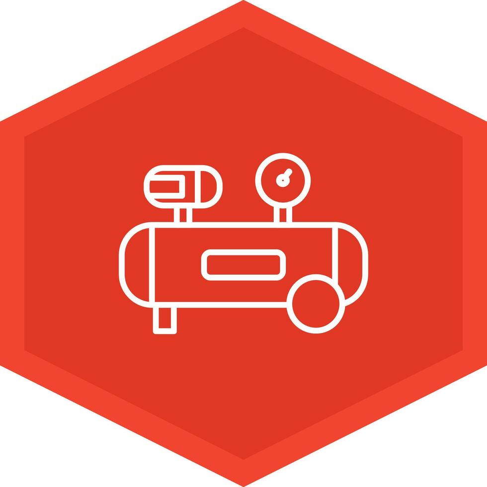Air Compressor Icon Design Symbol vector