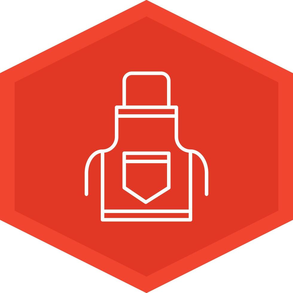 Apron Icon Design Symbol vector