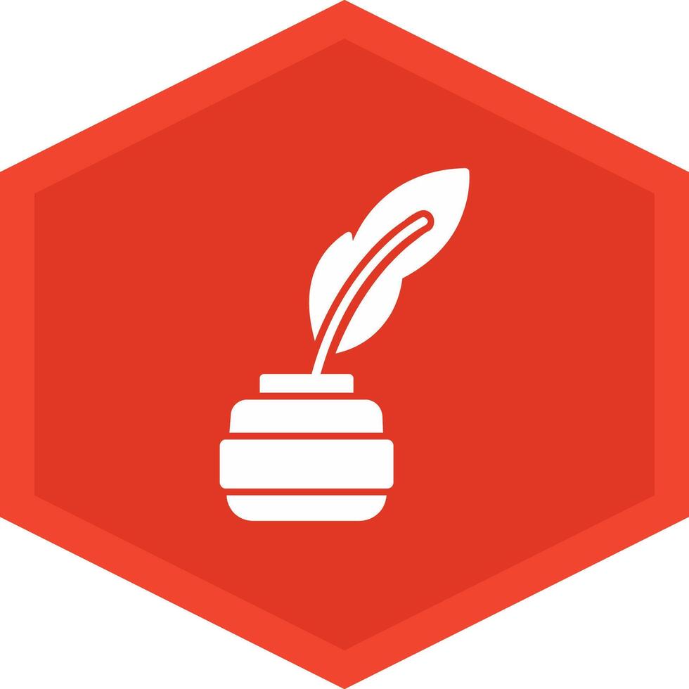 Quill Icon Design Symbol vector