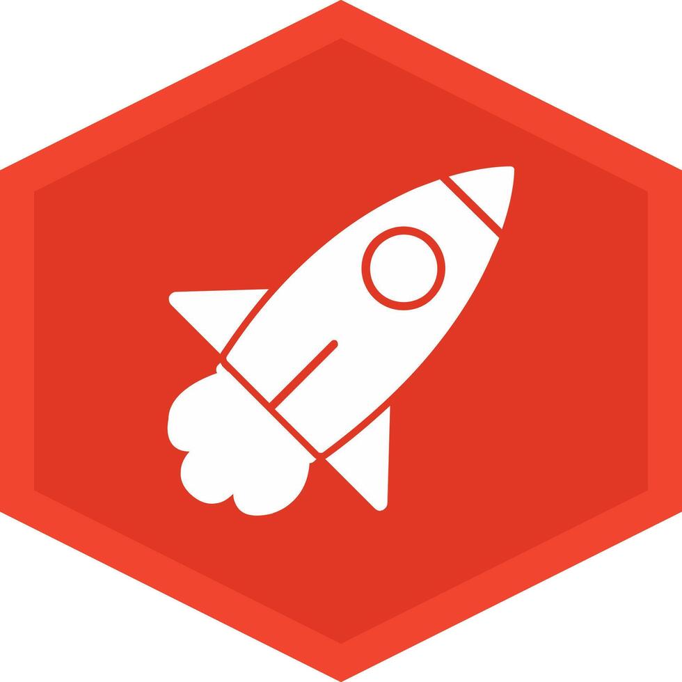 Rocket Launch Icon Design Symbol vector