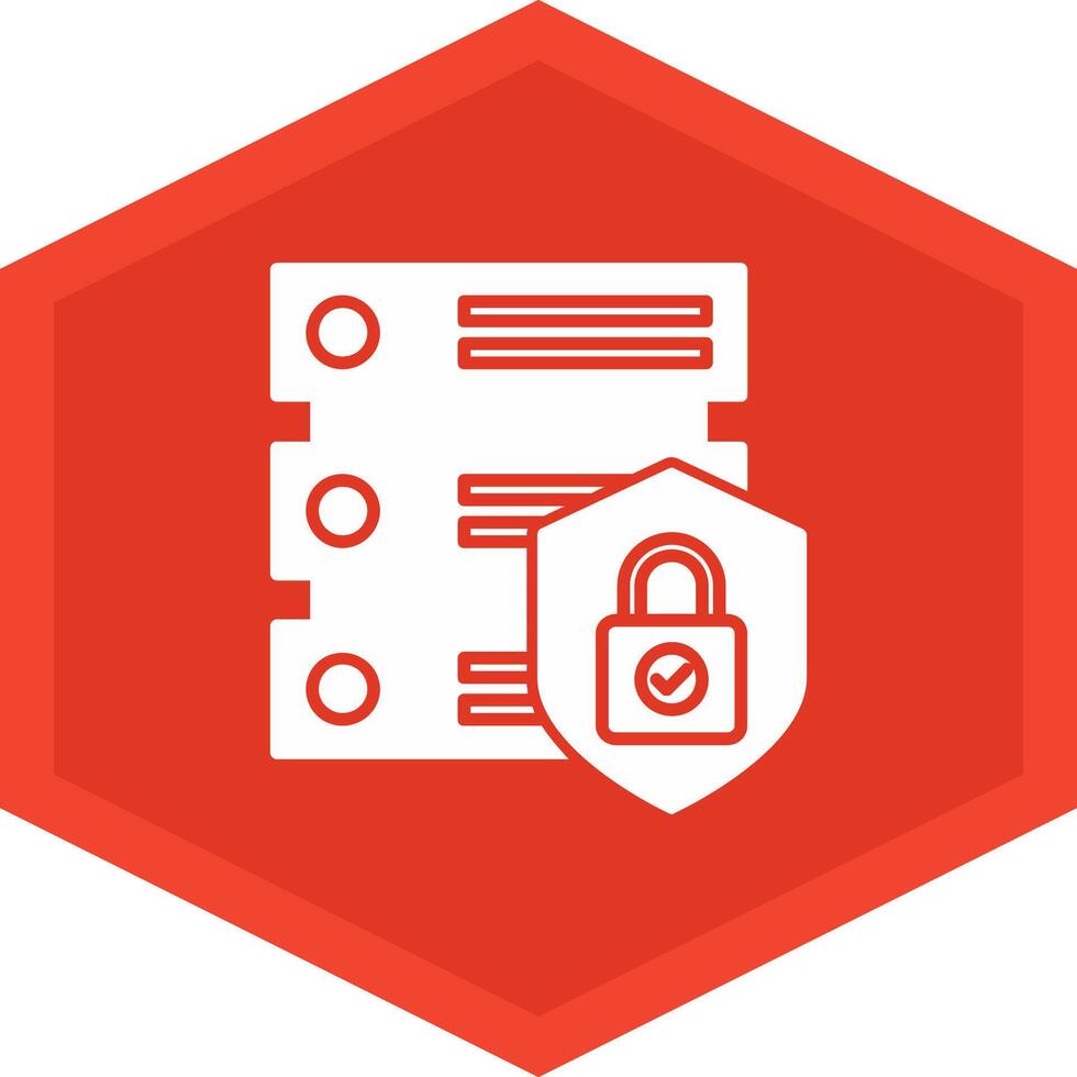 Database Icon Design Symbol vector