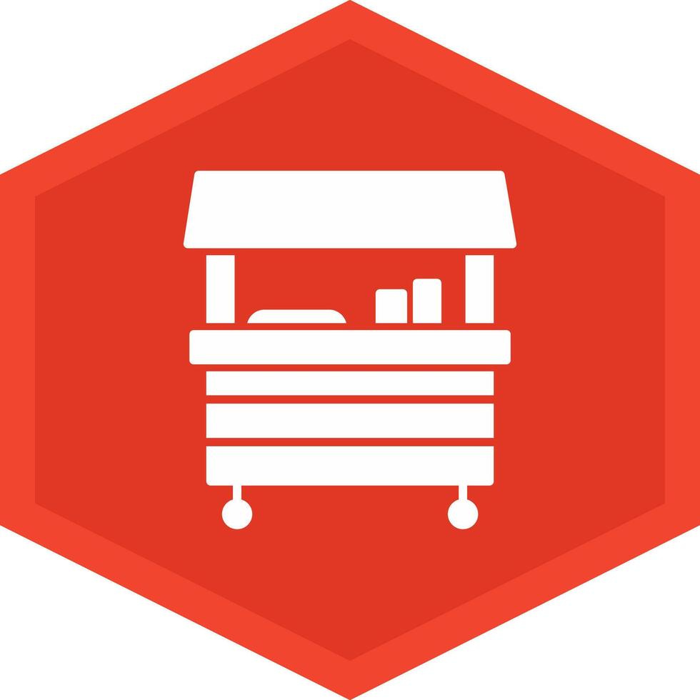 Food Stand Icon Design Symbol vector