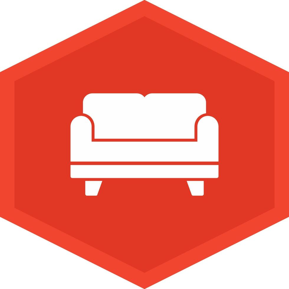 Sofa Bed Icon Design Symbol vector