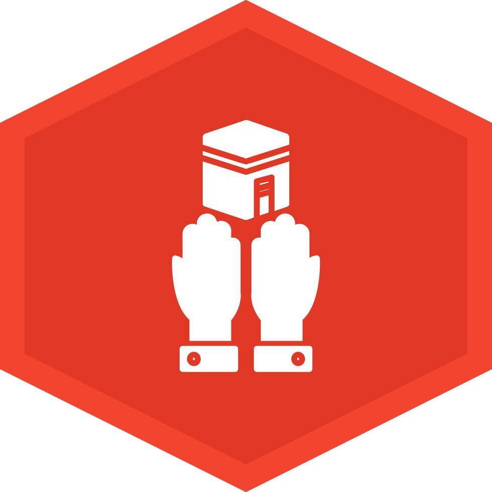 Prayer Icon Design Symbol vector