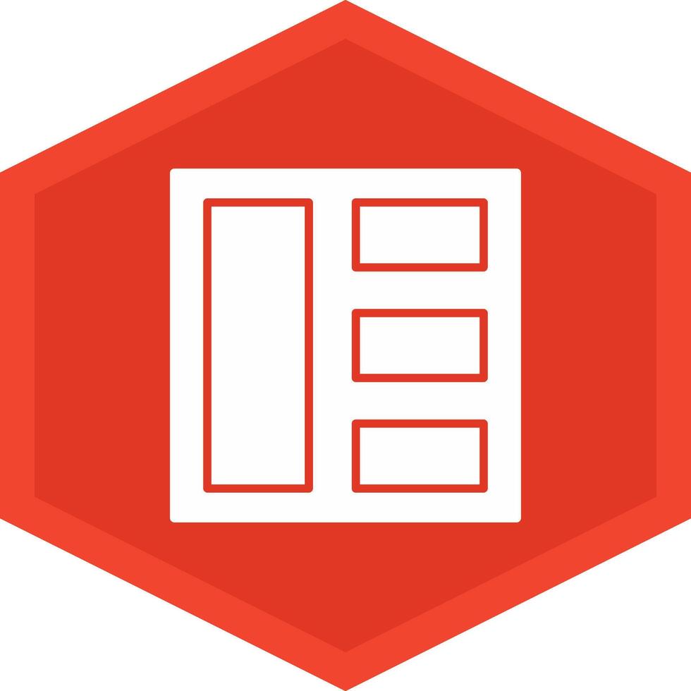 Grid Icon Design Symbol vector
