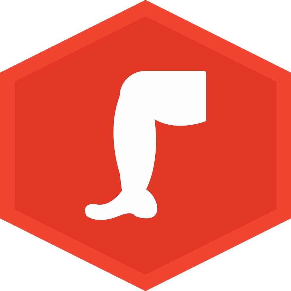 Leg Icon Design Symbol vector