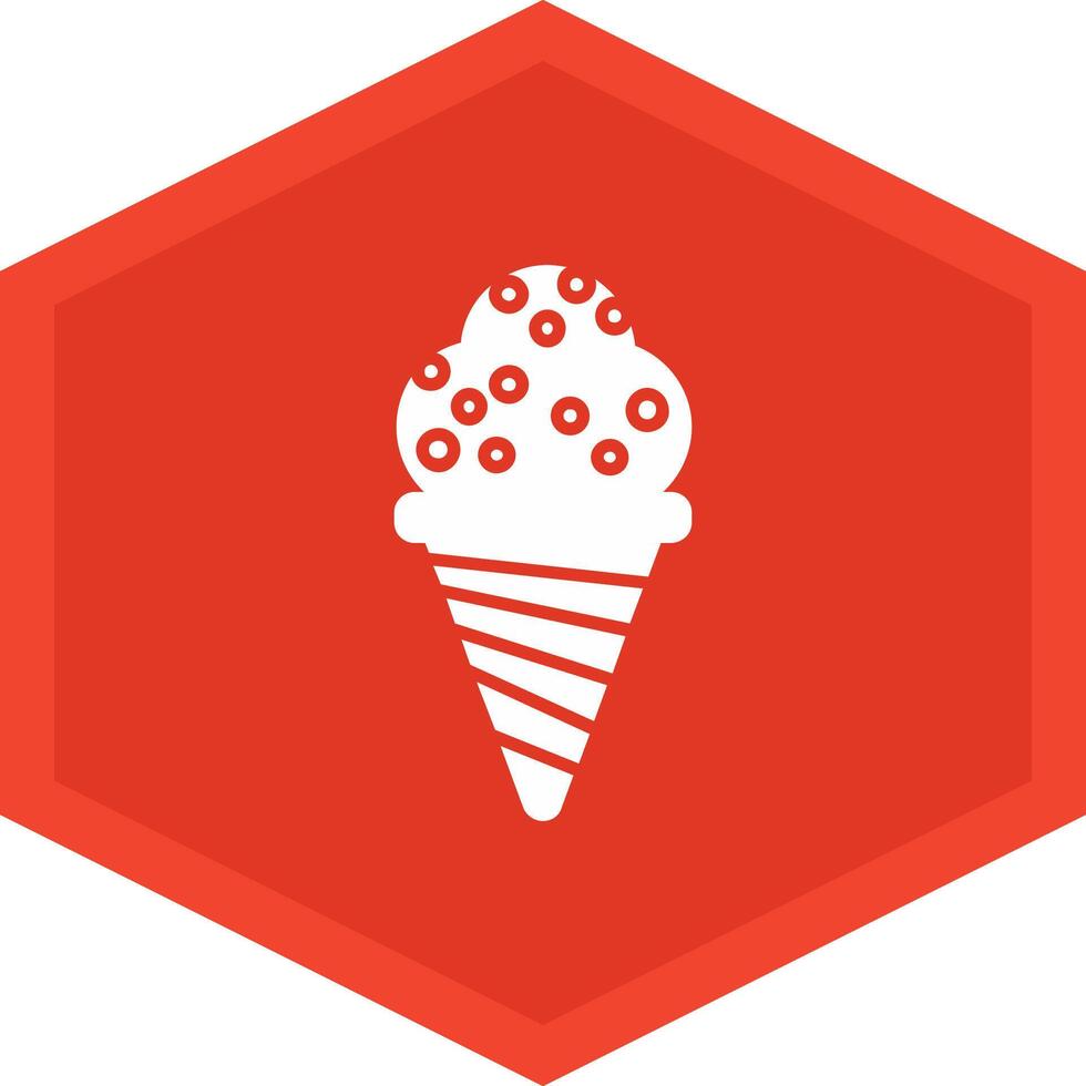 Ice Cream Cone Icon Design Symbol vector